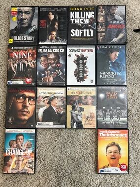 Assorted DVD Movie Lot - 14 Popular Titles